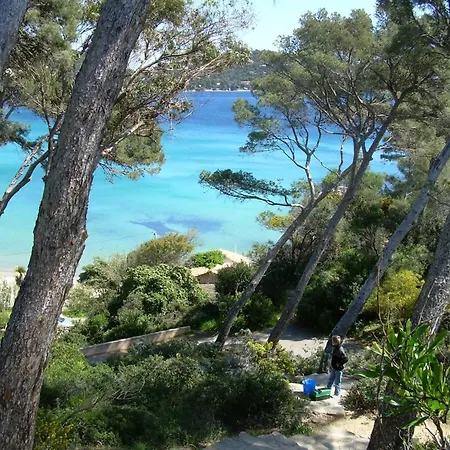 A Pied ! T3 Familial 150 M Lavandou Pisc Pkg Priv 아파트 *